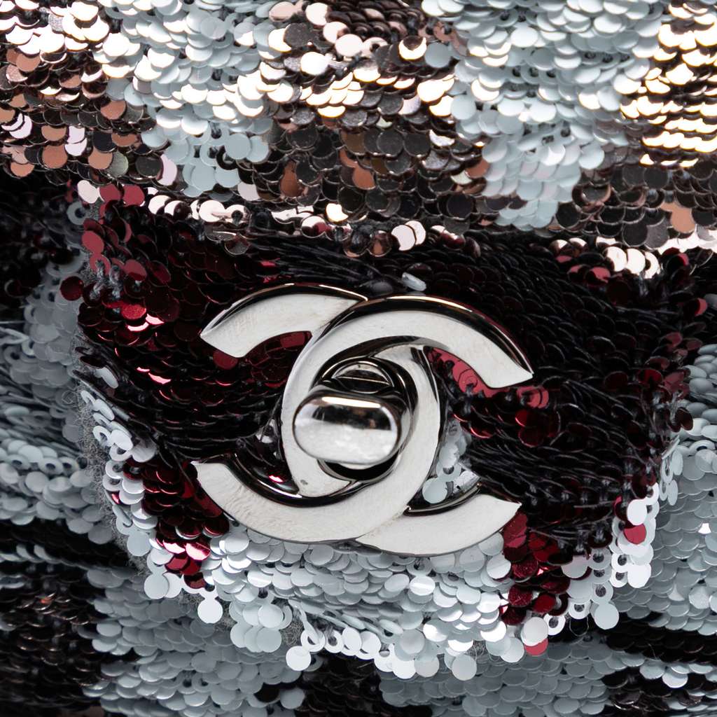 Chanel Mini Rectangular Sequin Single Flap - 5