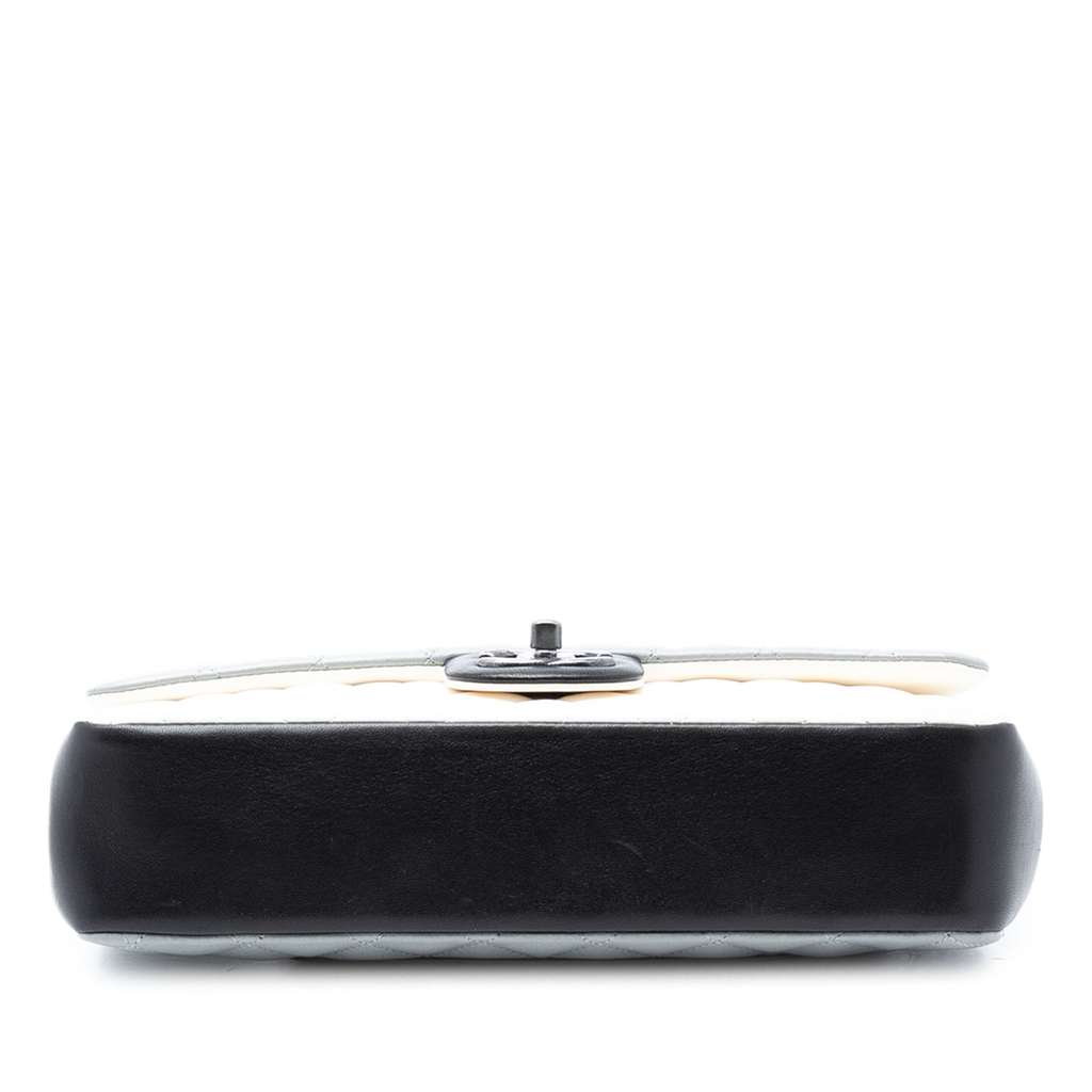 Chanel Medium Classic Tricolor Lambskin Single Flap - 3
