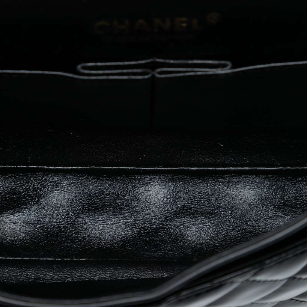 Chanel Medium Classic Patent Double Flap - 4