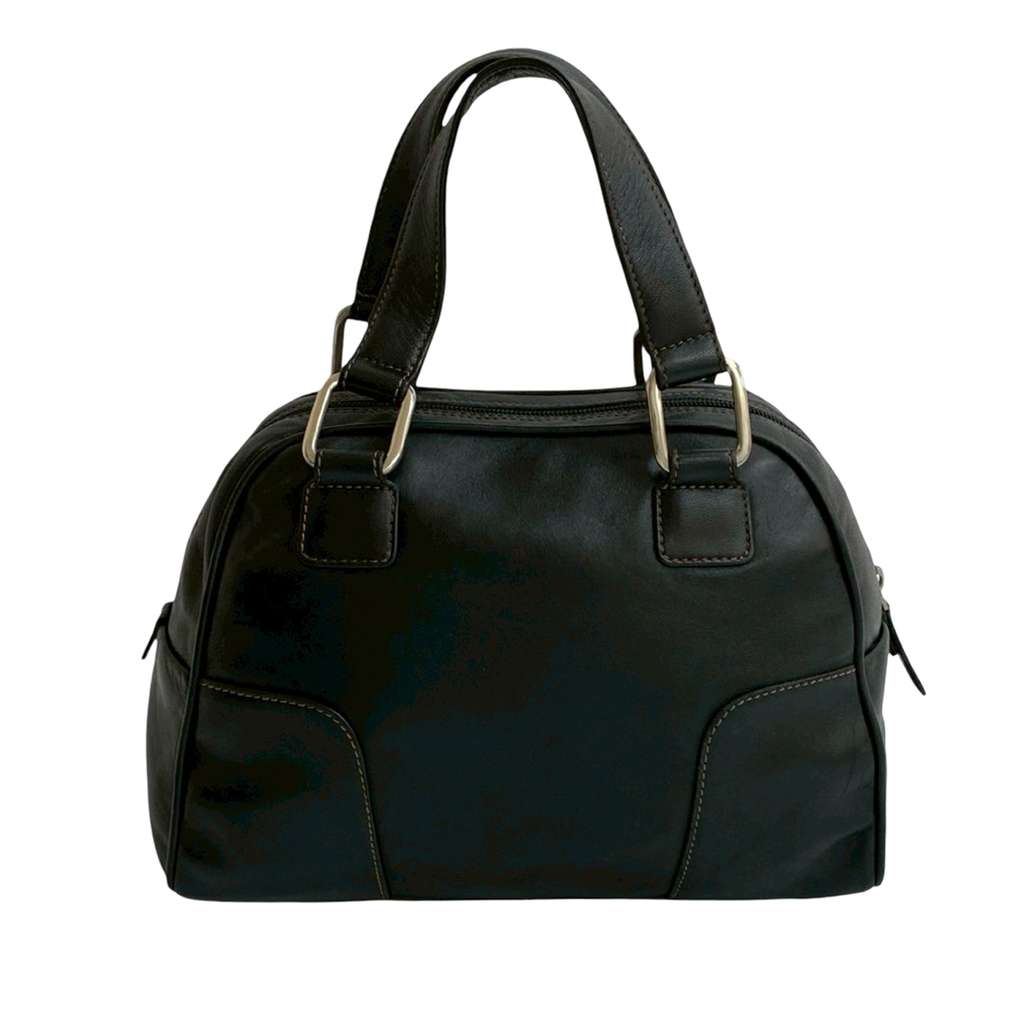 Loewe Leather Anagram Handbag - 2