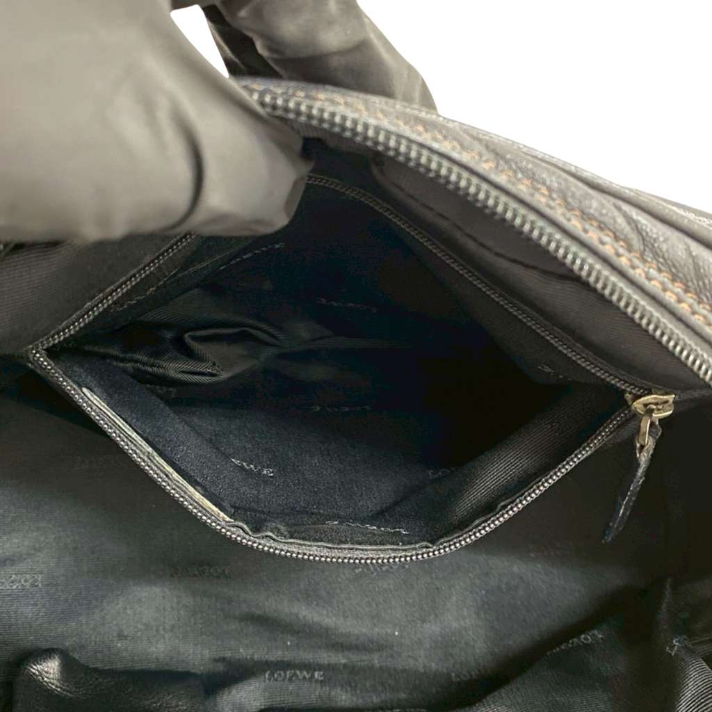 Loewe Leather Anagram Handbag - 4