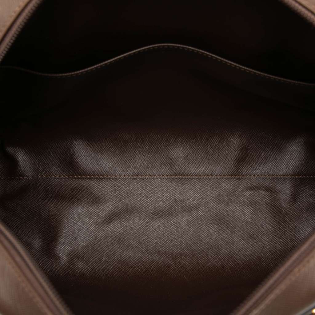 Burberry Vintage Check Canvas Handbag - 4