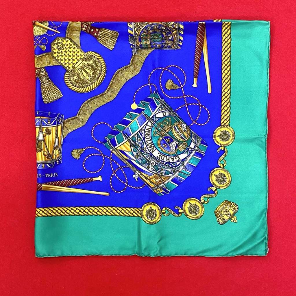 Hermès Les Tambours Silk Scarf - 3