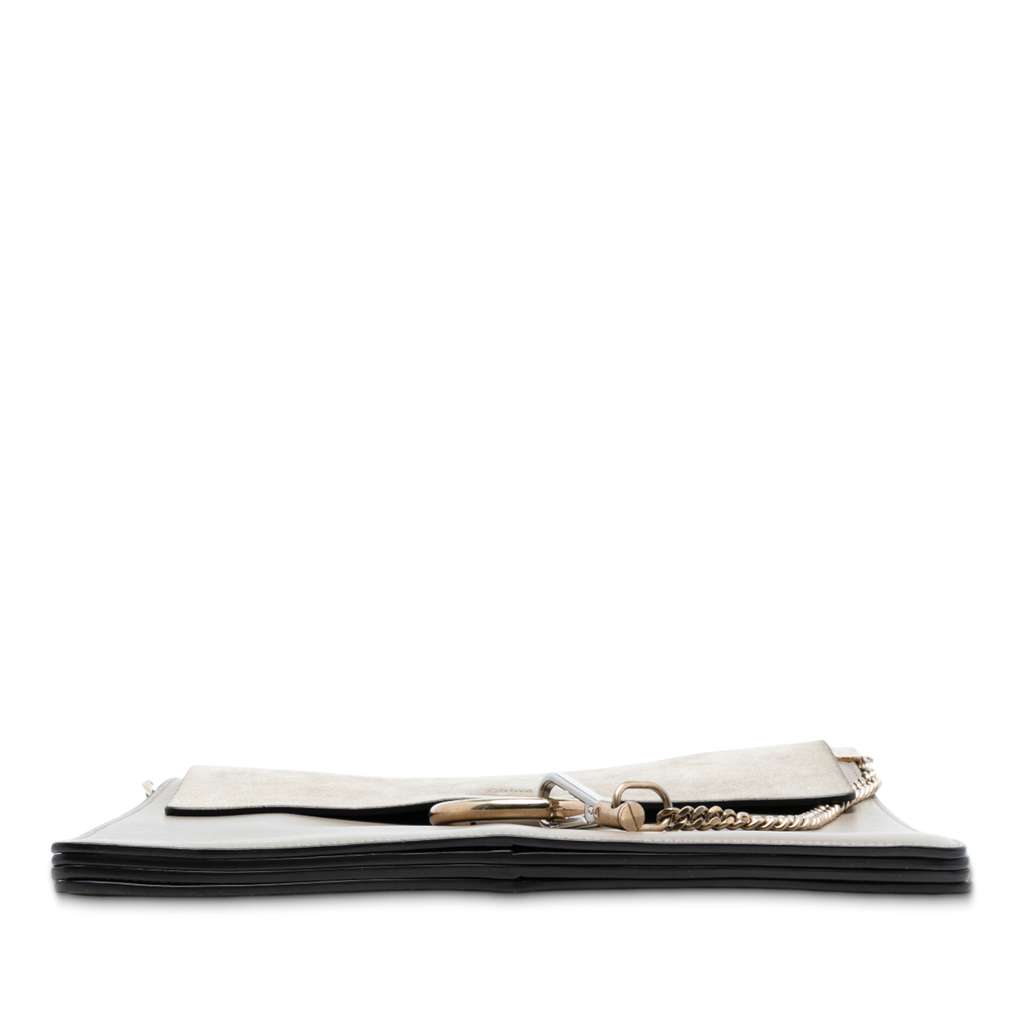 Chloé Medium Calfskin and Suede Faye Crossbody - 3