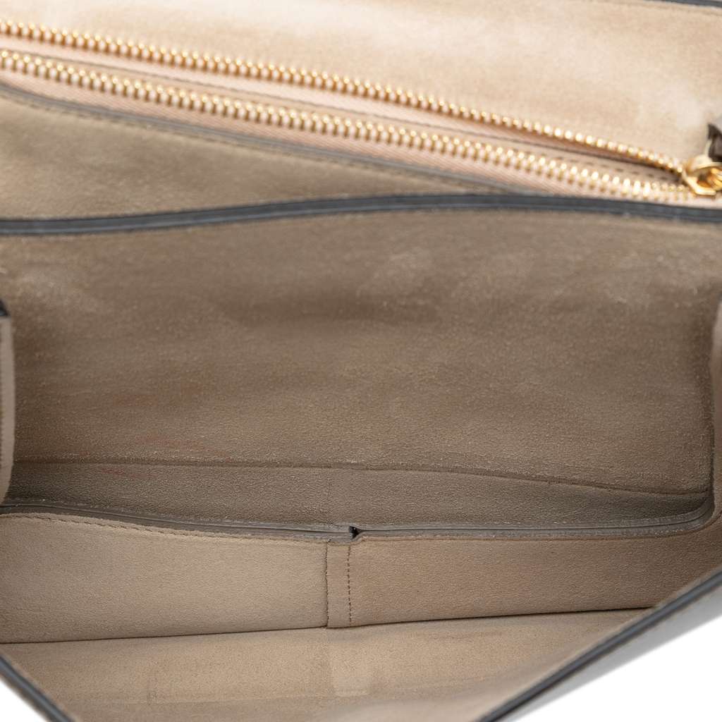 Chloé Medium Calfskin and Suede Faye Crossbody - 4