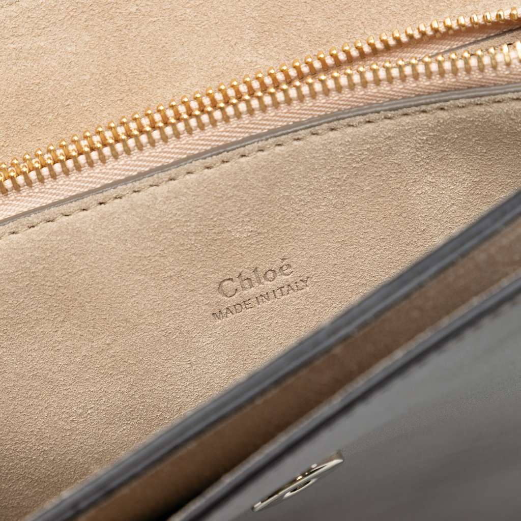 Chloé Medium Calfskin and Suede Faye Crossbody - 5