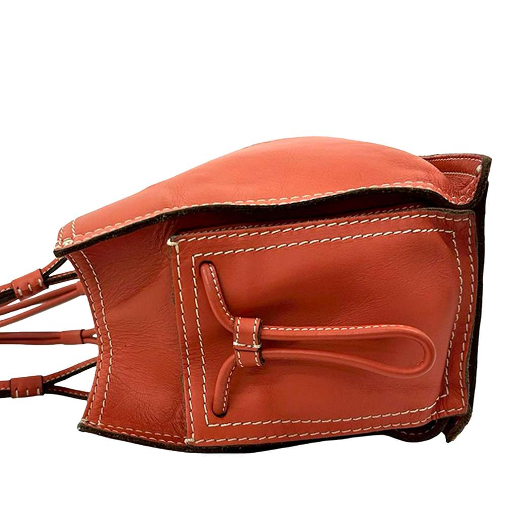 Loewe Leather Perforated Anagram Tote - 5