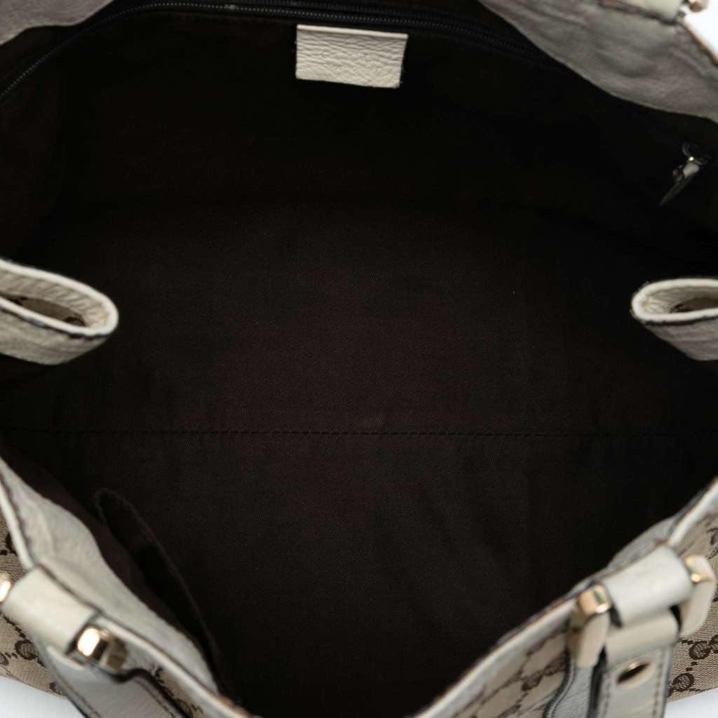 Gucci GG Canvas Web New Ladies Tote - 4