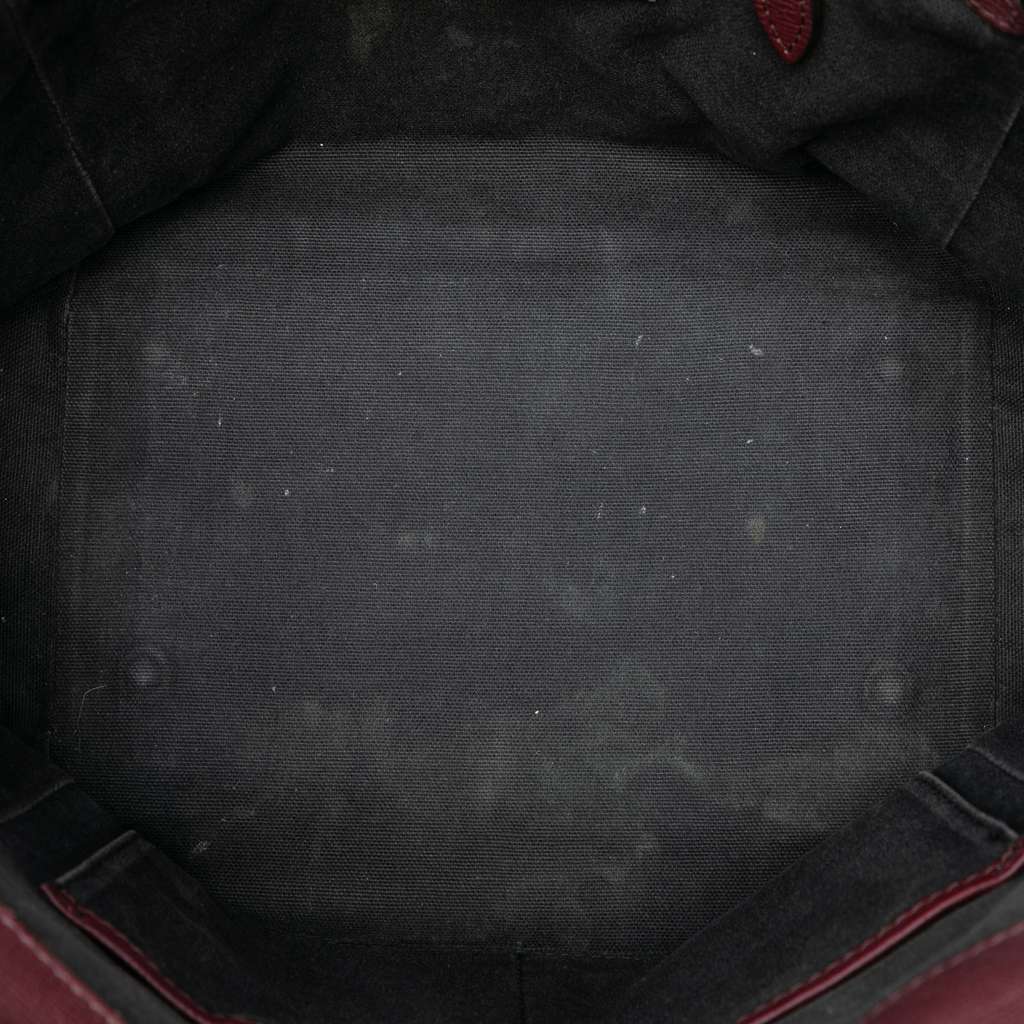 Burberry Small Leather and House Check Canvas Canterbury Tote - 4