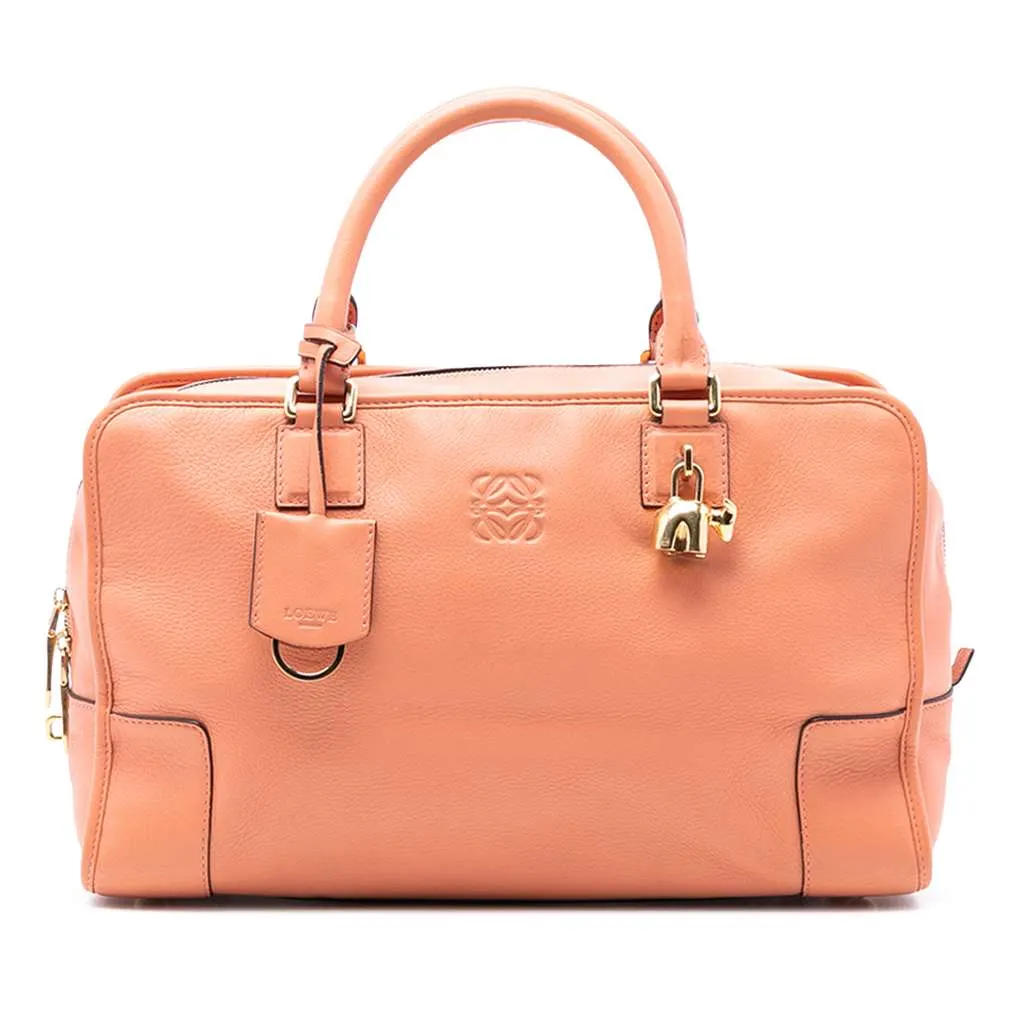 Loewe Limited Edition Leather Bull Charm Amazona 36 Orange Leather Very good - Front View
