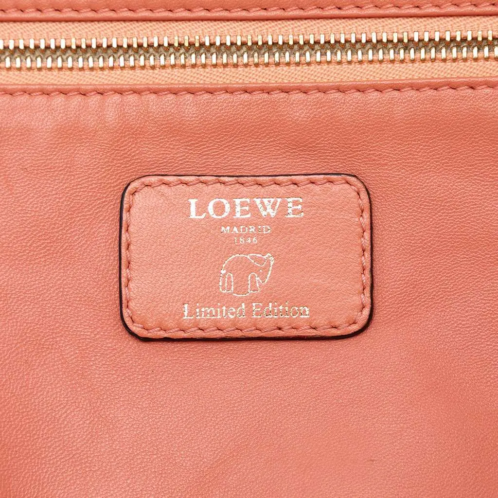 Loewe Limited Edition Leather Bull Charm Amazona 36 Orange Leather Very good - Box View