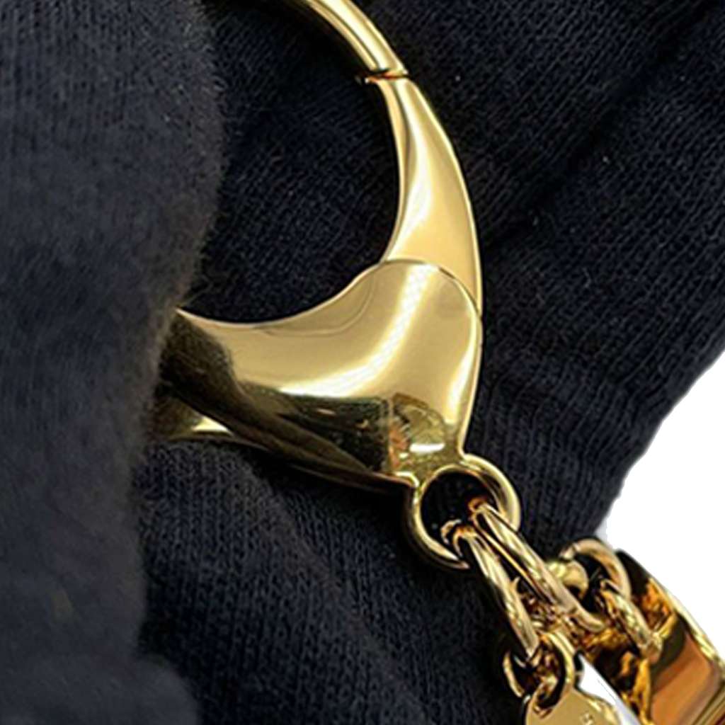 Louis Vuitton Gold Plated Fleur de Monogram Bag Charm - 5