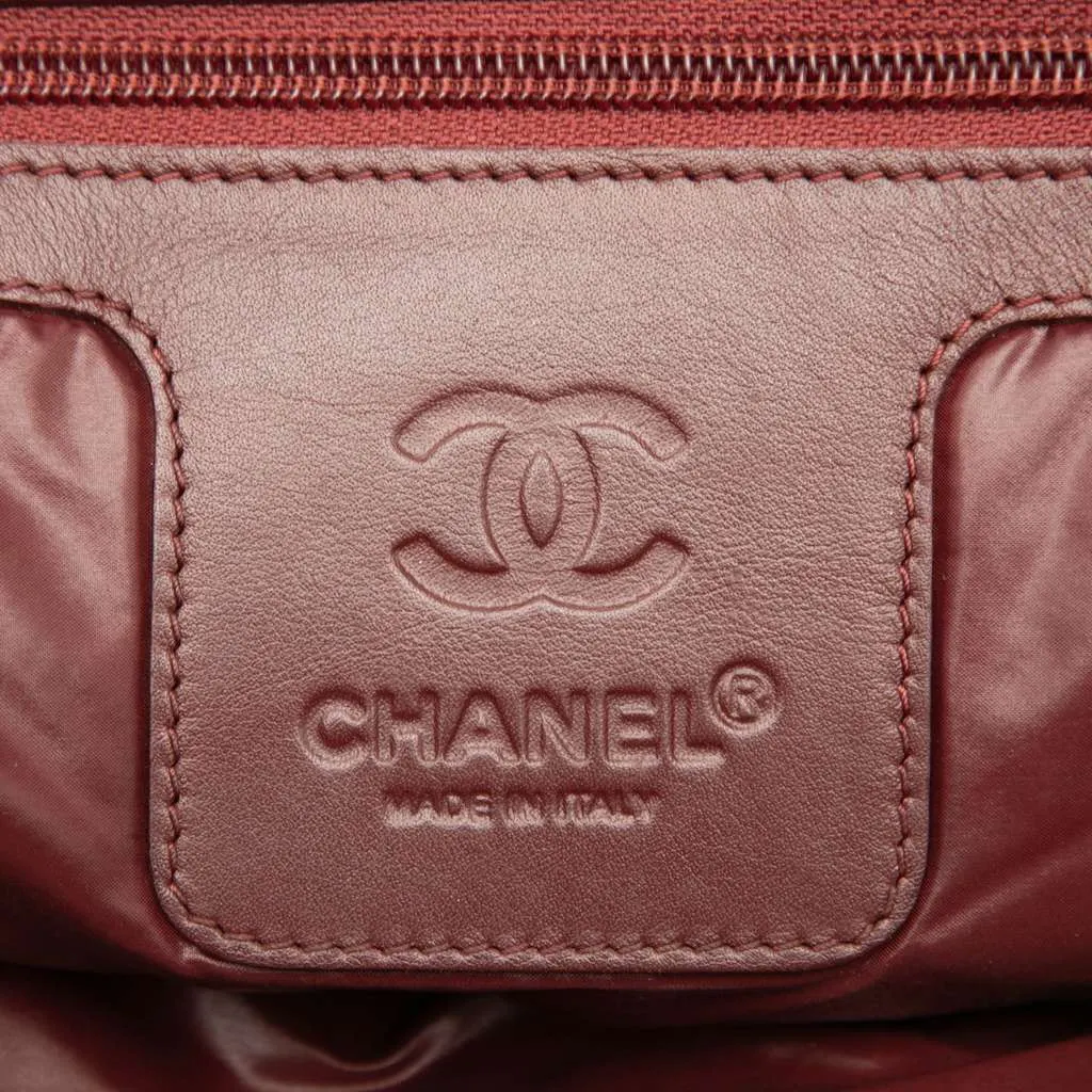 Chanel Quilted Nylon Coco Cocoon Bowling Bag Black Very good - Box View