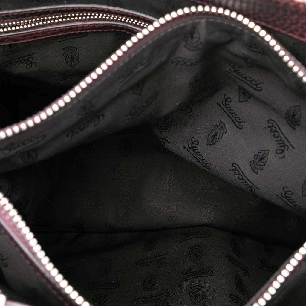 Gucci Large GG Canvas Bamboo Libeccio Tote - 4