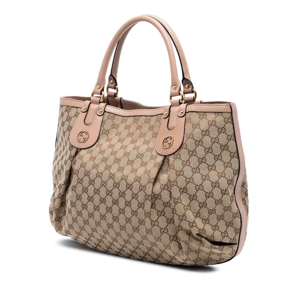 Gucci Large GG Canvas Scarlett Tote - 2
