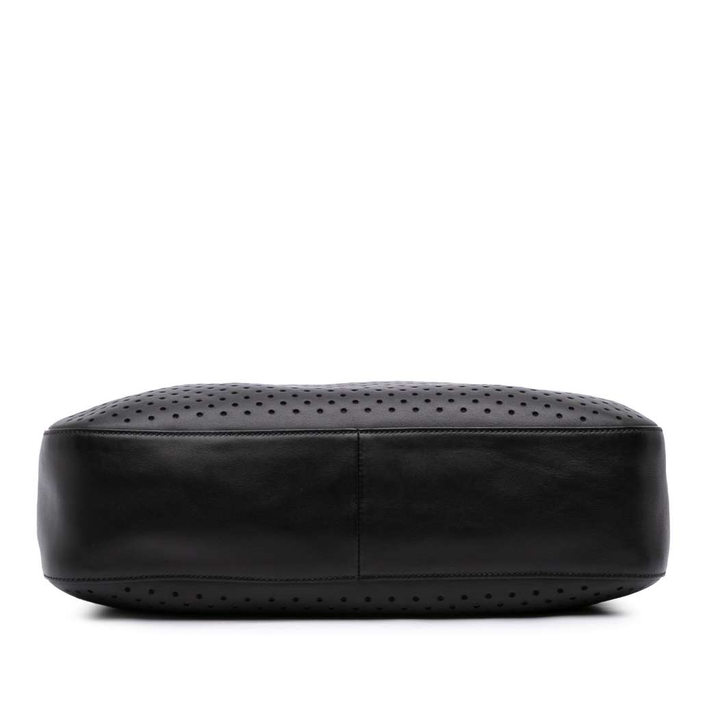 Prada City Fori Perforated Leather Hobo Bag - 3