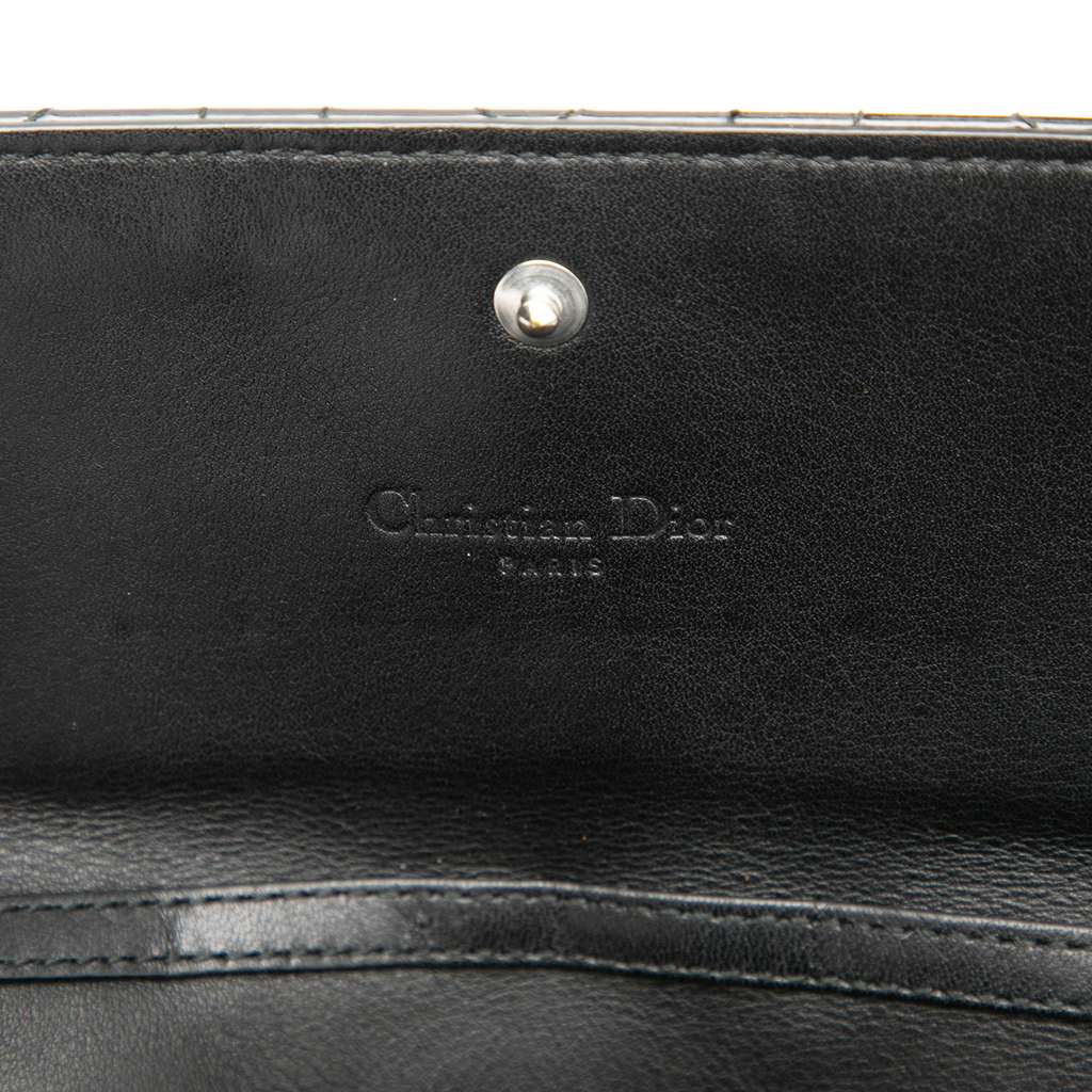 Dior Patent Cannage Lady Dior Wallet On Chain - 5