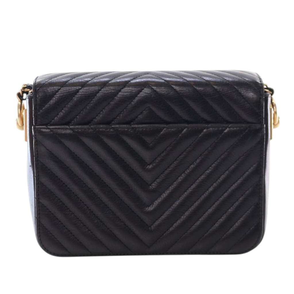 Chanel CC Chevron Calfskin Rock The Corners Minaudiere Bag - 4
