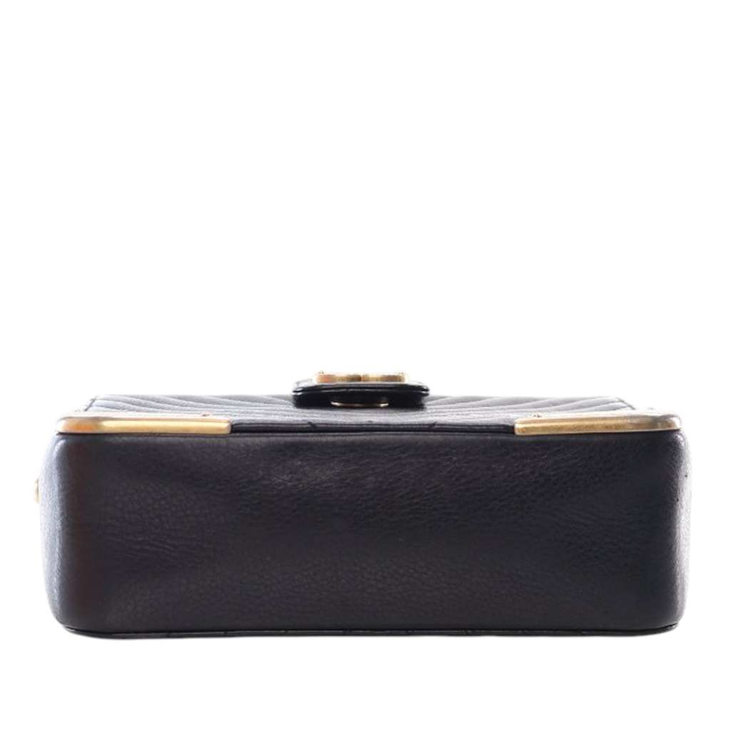 Chanel CC Chevron Calfskin Rock The Corners Minaudiere Bag - 5