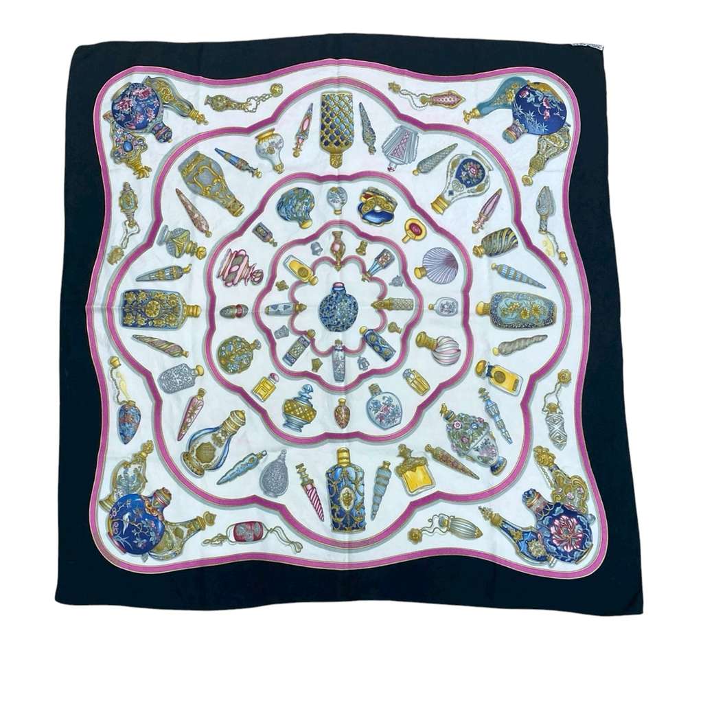 Hermès Qu Importe le Flacon Silk Scarf 90 - 3