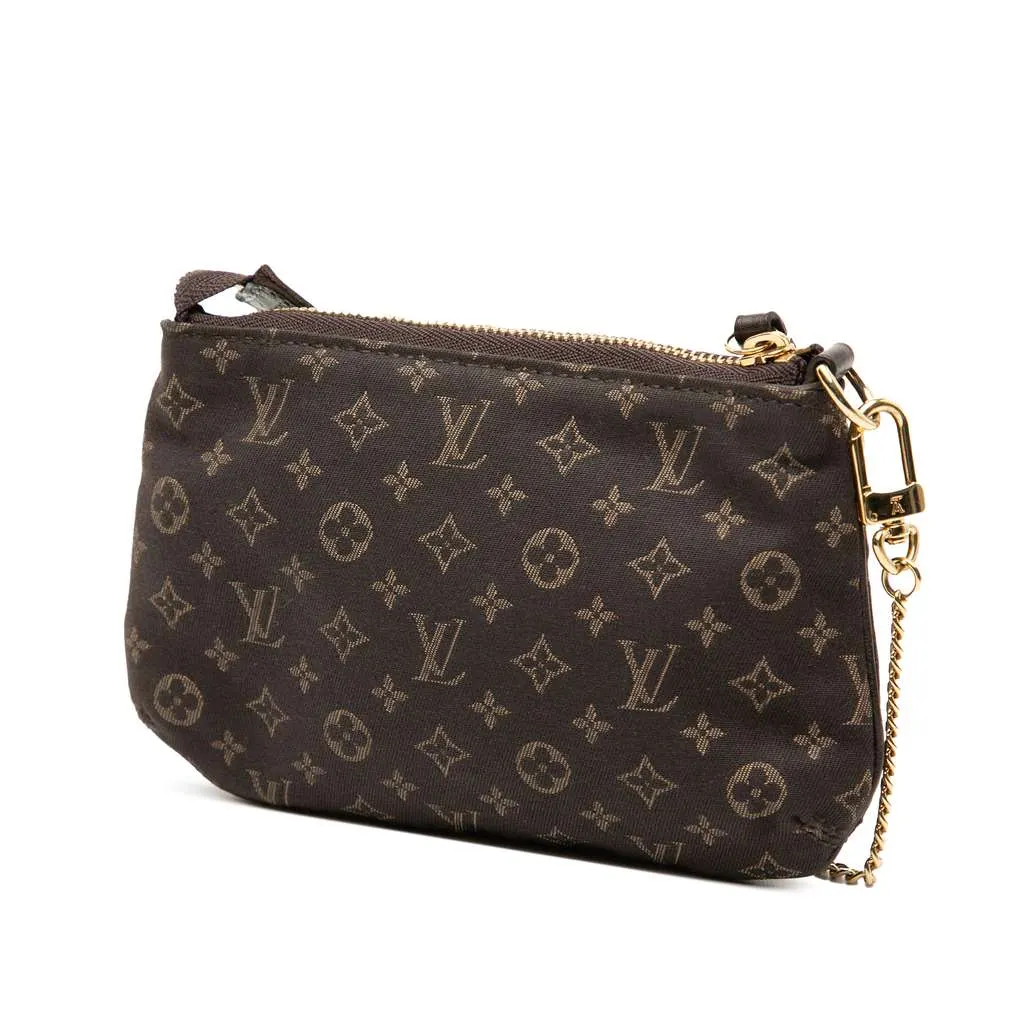 Louis Vuitton Monogram Idylle Mini Pochette Accessoires Brown Canvas Very good - Back View