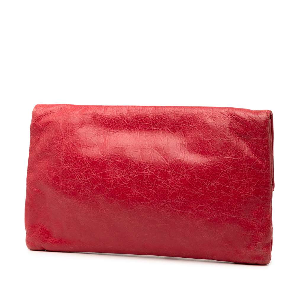 Balenciaga Lambskin Motocross Giant 12 Envelope Clutch - 2