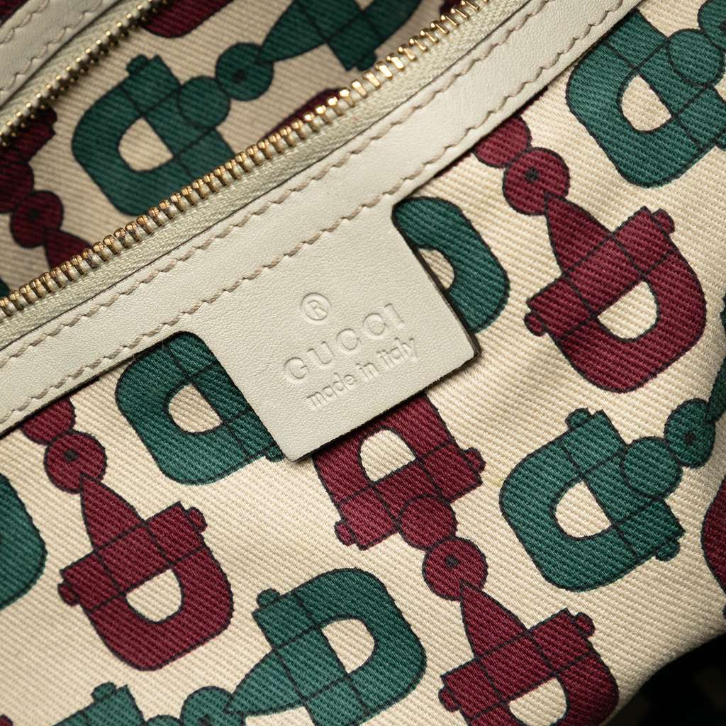 Gucci Large Guccissima Hysteria Satchel - 5
