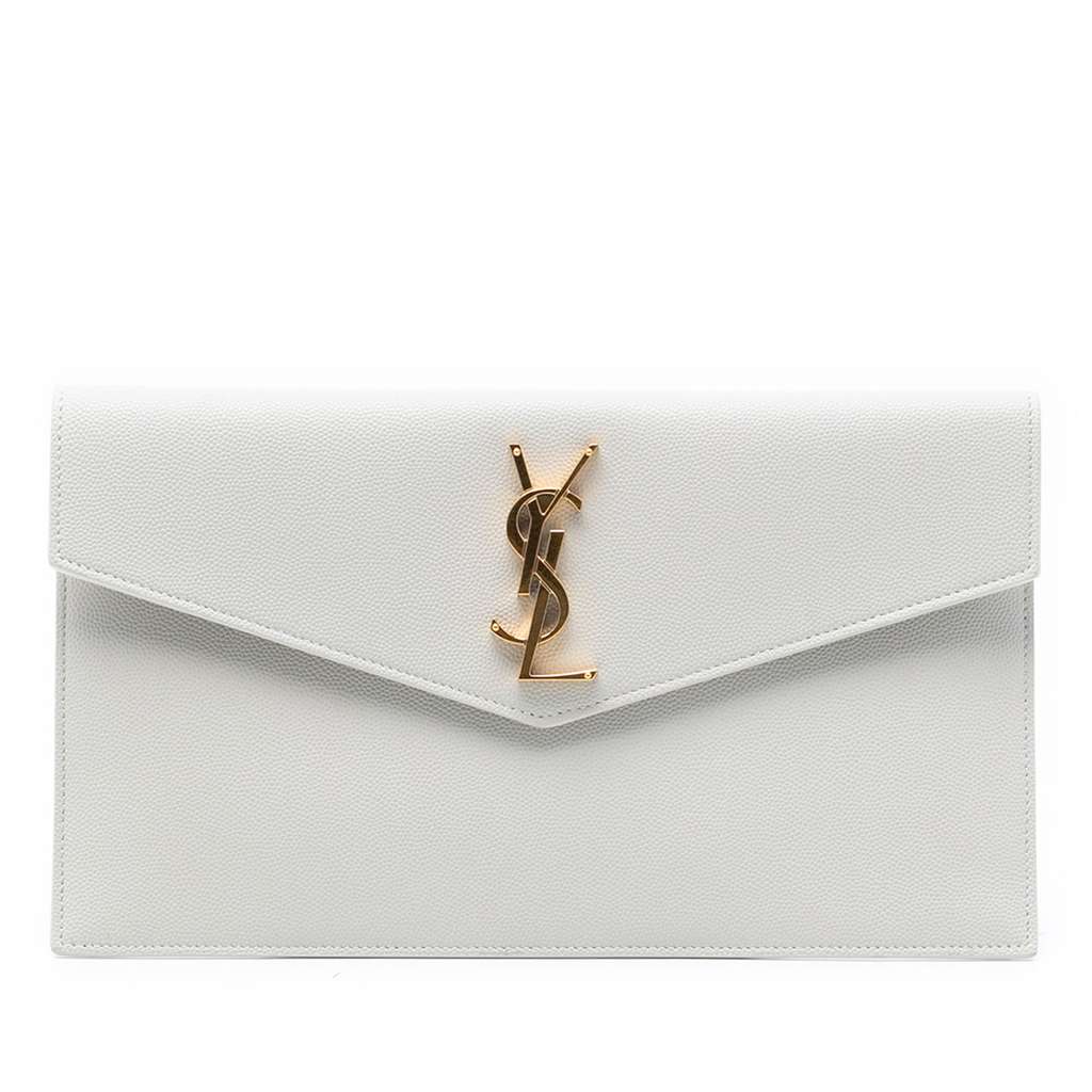 Saint Laurent Grain De Poudre Uptown Pouch