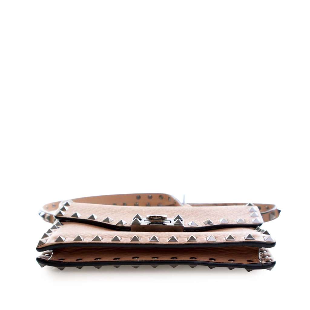 Valentino Mini Leather Rockstud Flap Crossbody - 5