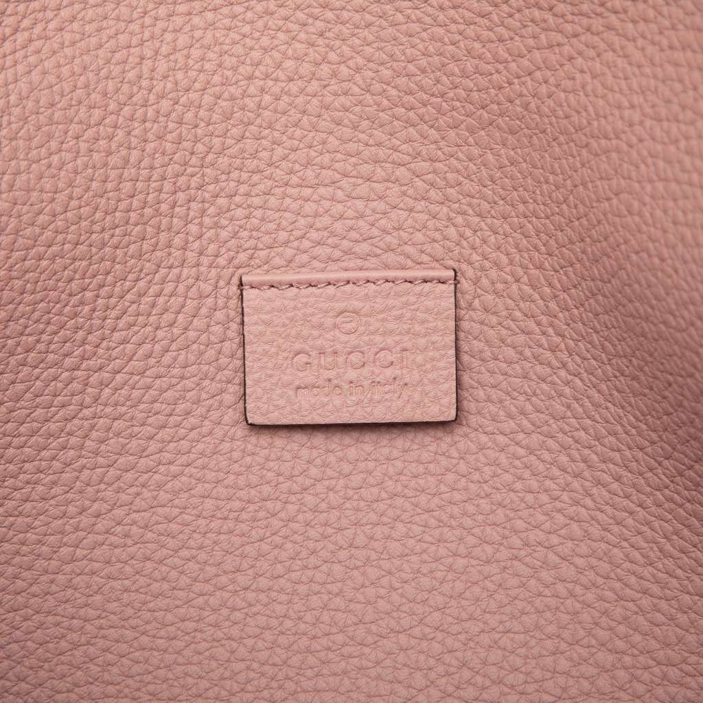 Gucci Pebbled Calfskin Soft Jackie Clutch - 5