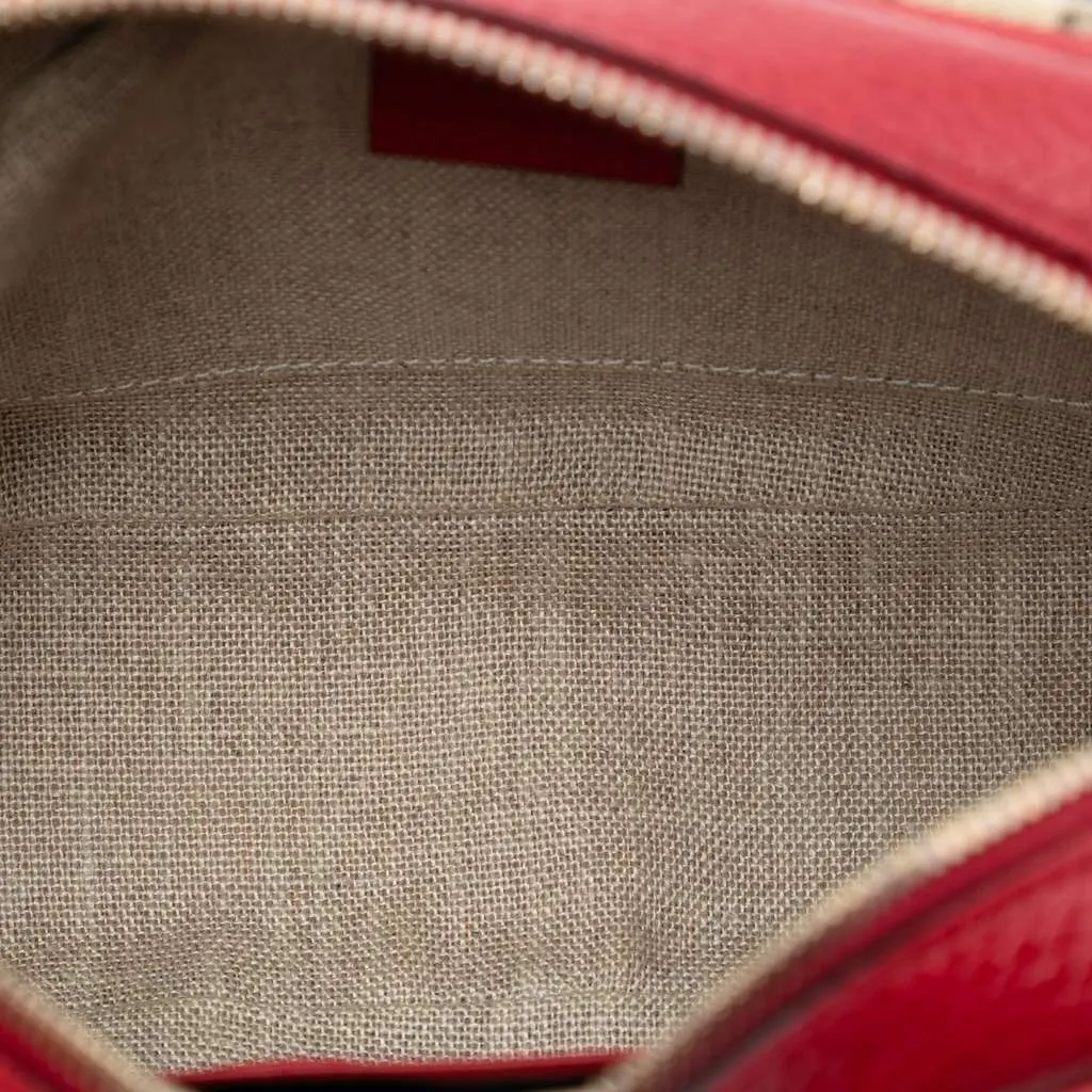 Gucci GG Canvas Bree Crossbody Brown Canvas Good - Model View