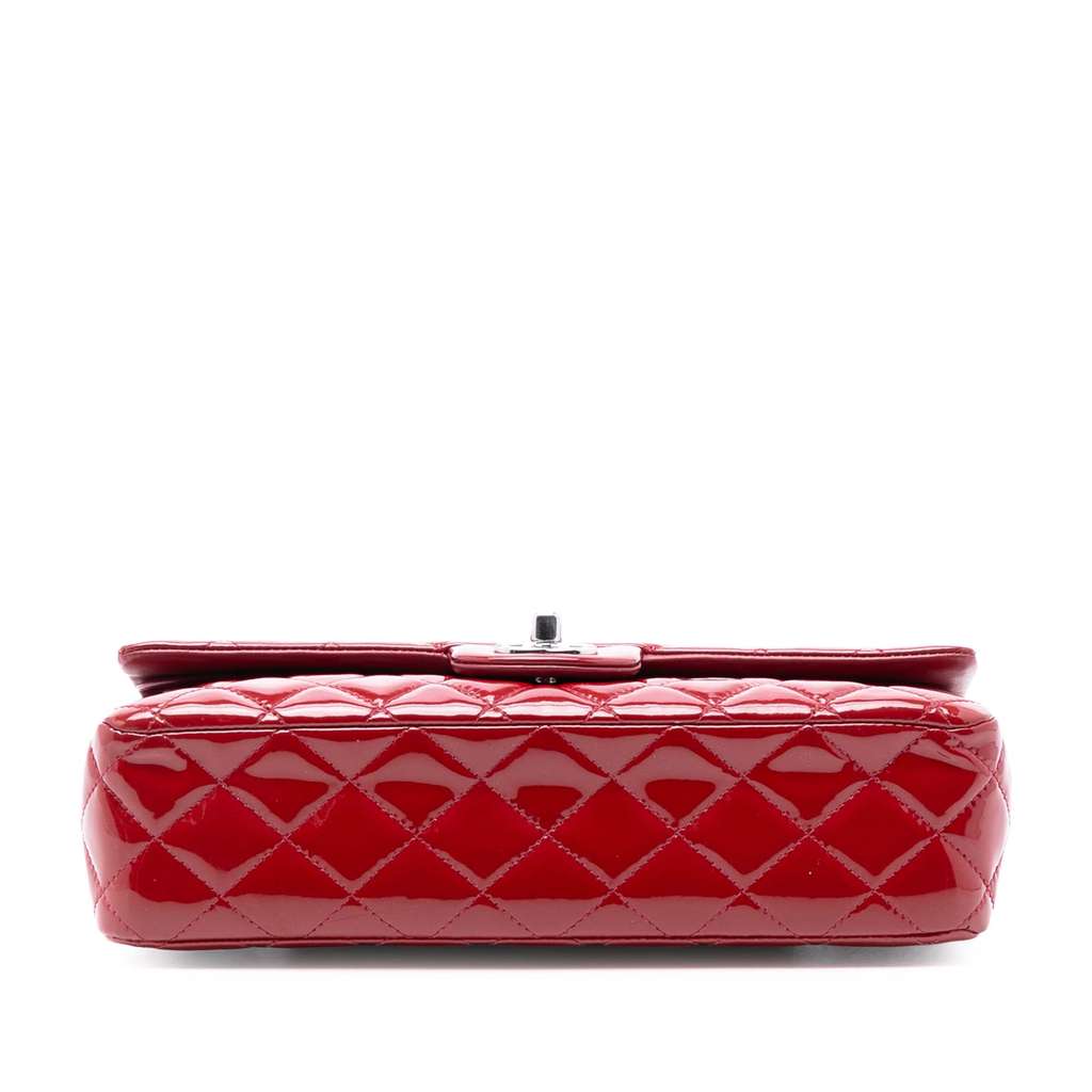 Chanel Medium Classic Patent Double Flap - 3