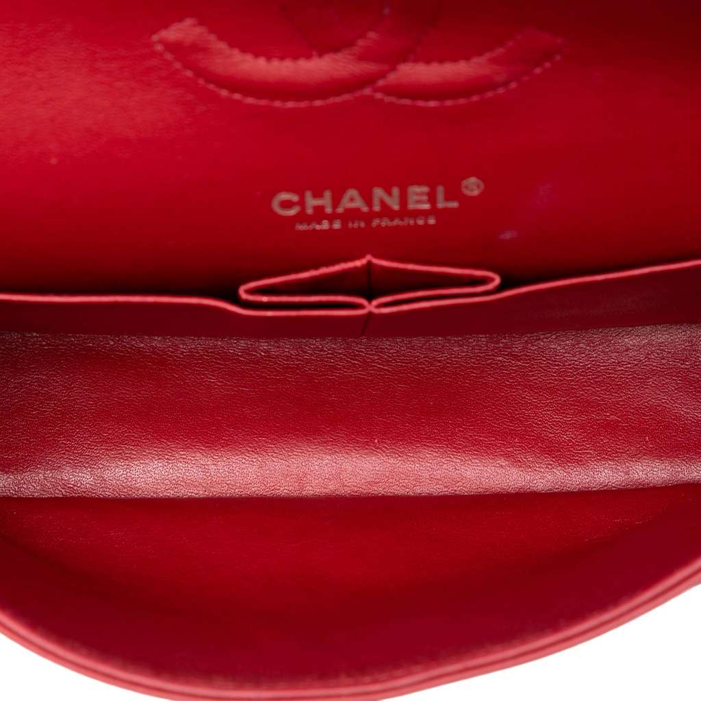 Chanel Medium Classic Patent Double Flap - 4