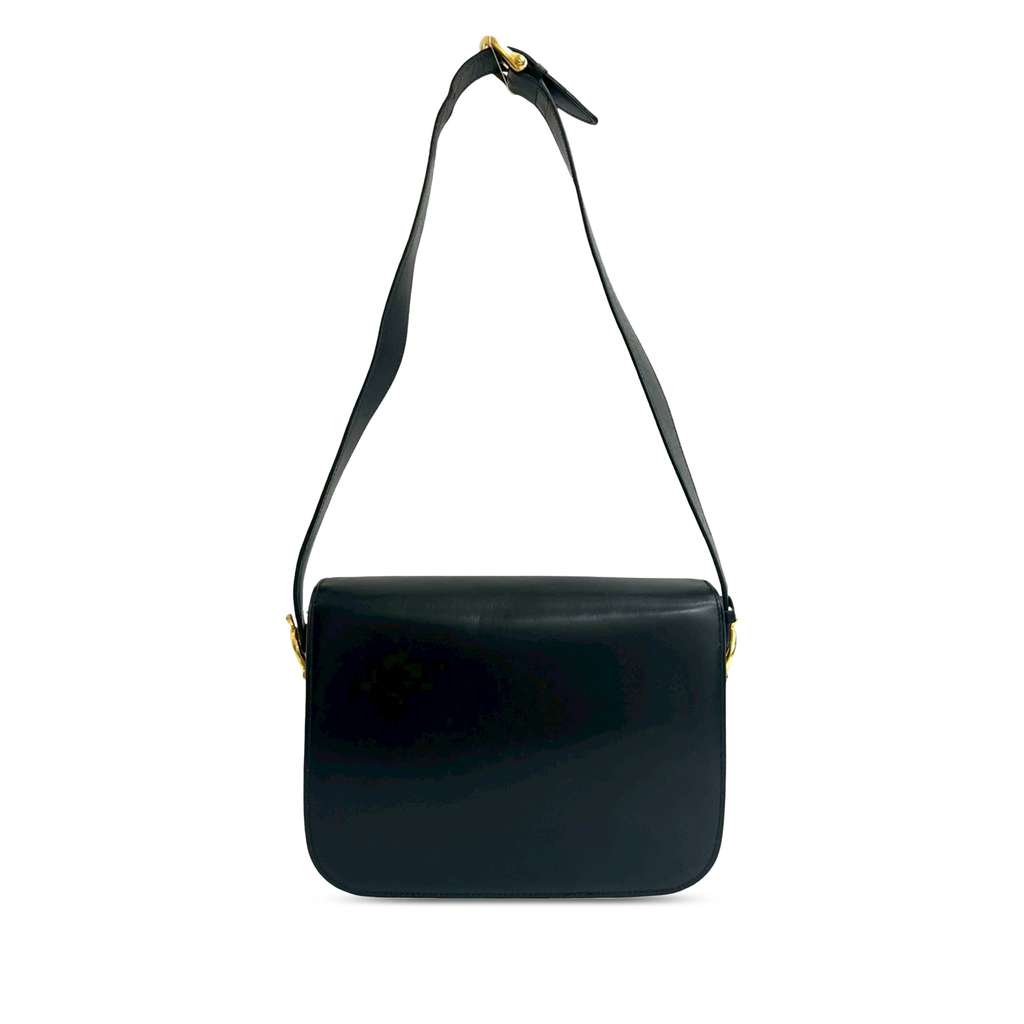 Celine Calfskin Horse Carriage Shoulder Bag - 2