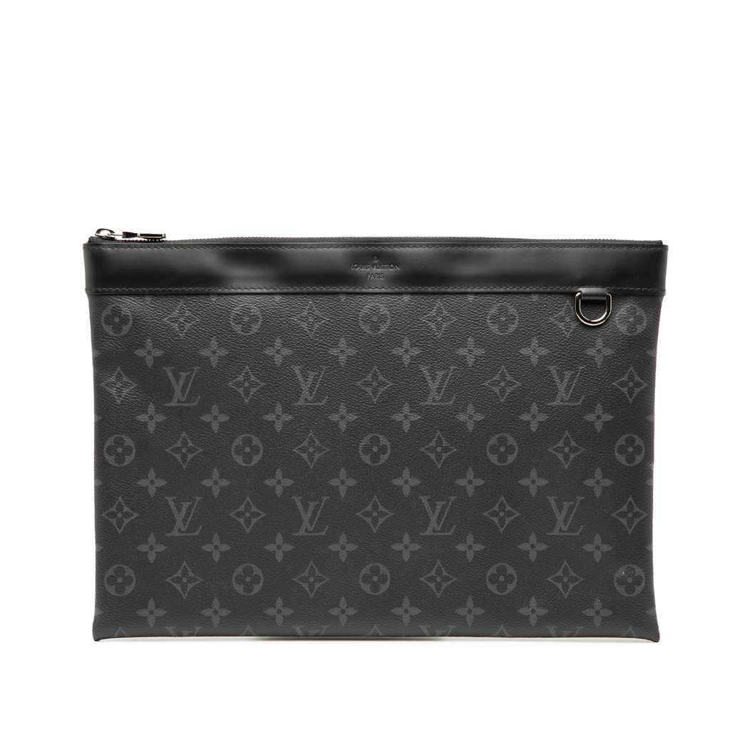 Louis Vuitton Monogram Eclipse Discovery Pochette GM
