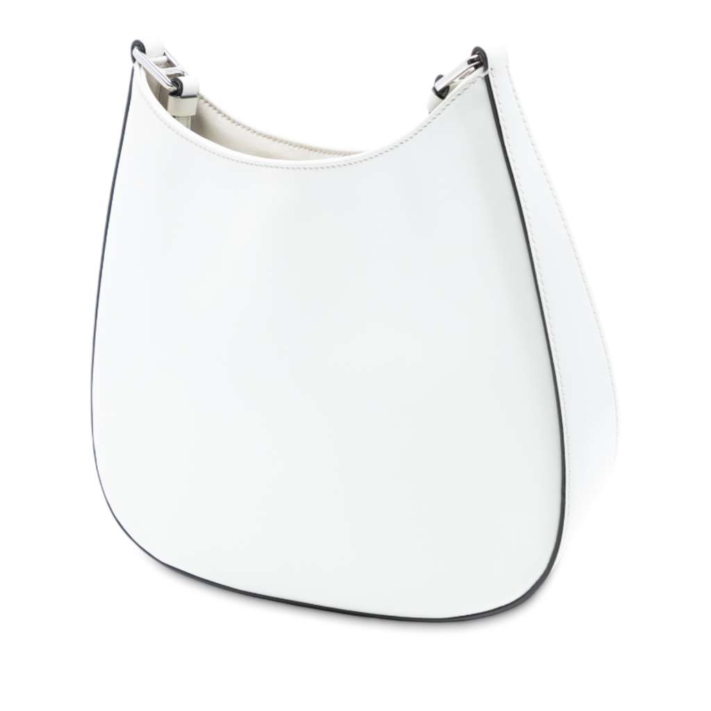 Prada Brushed Leather Cleo Shoulder Bag - 2