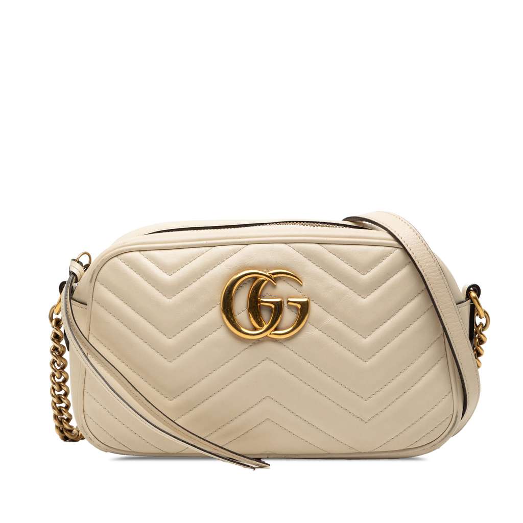 Gucci Small GG Marmont Matelasse Leather Crossbody
