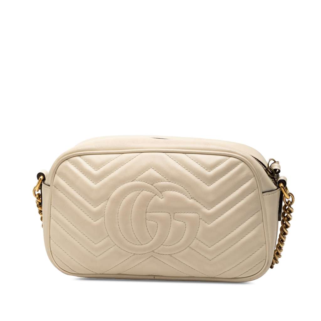 Gucci Small GG Marmont Matelasse Leather Crossbody - 2