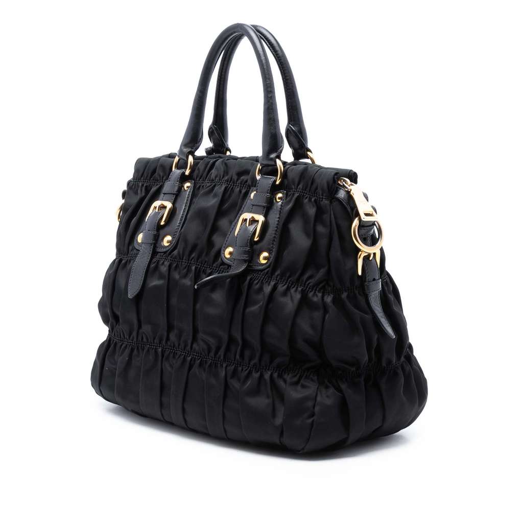 Prada Tessuto Gaufre Satchel - 2