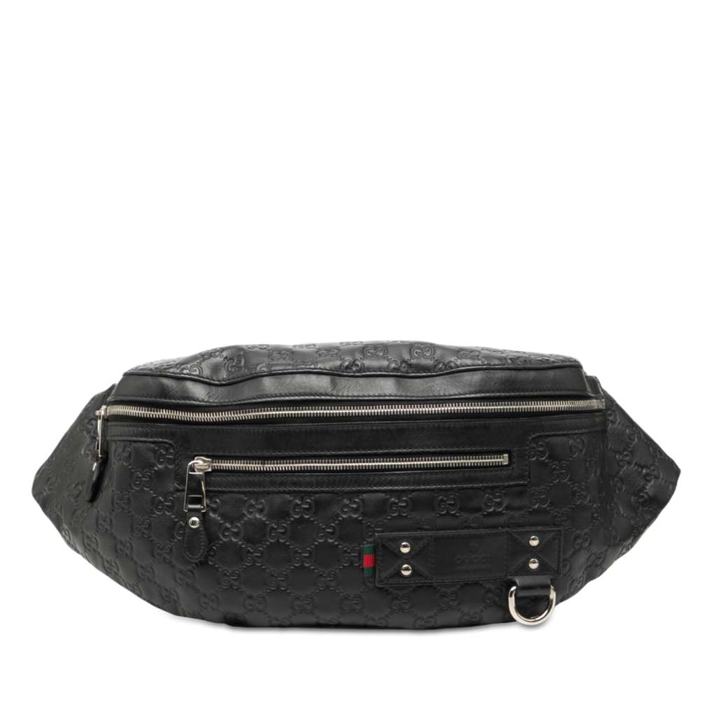 Gucci Guccissima Web Belt Bag