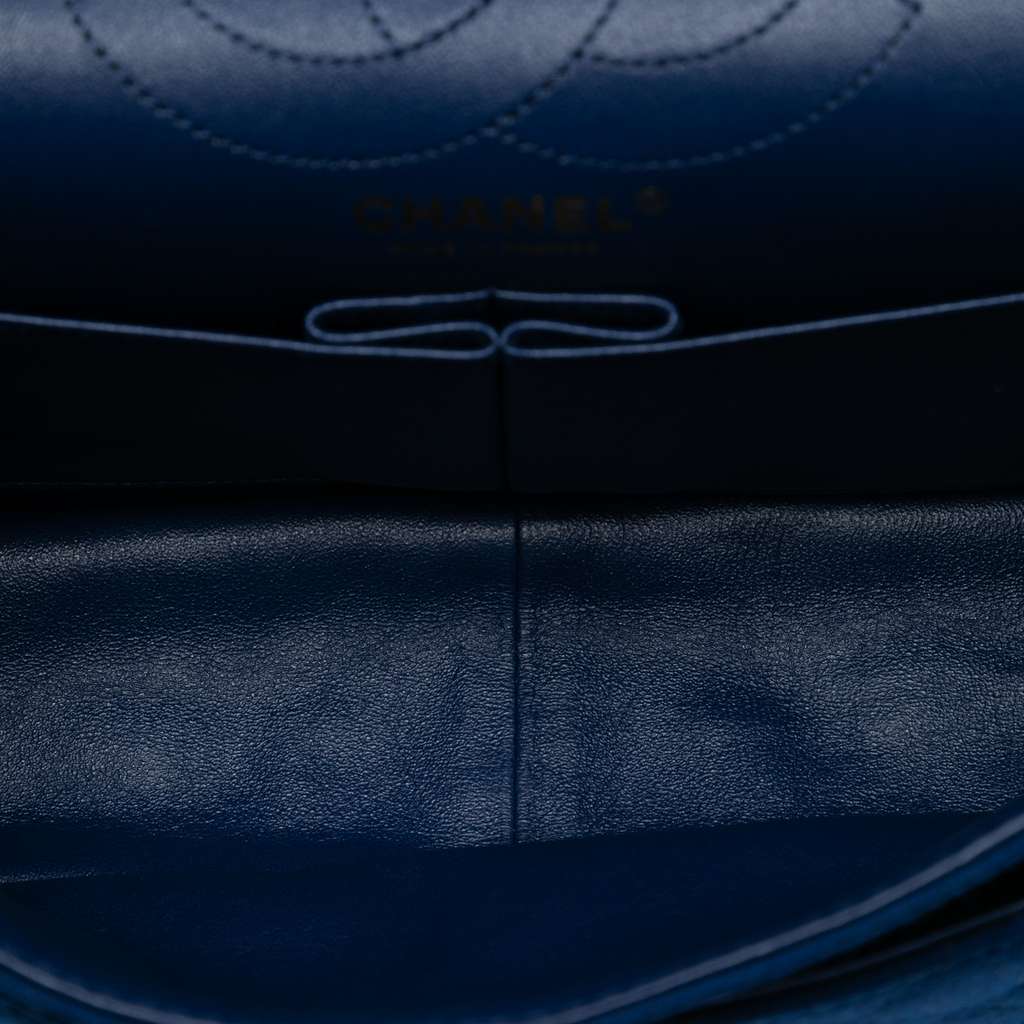 Chanel Quilted Jersey Reissue 2.55 Double Flap 226 - 4