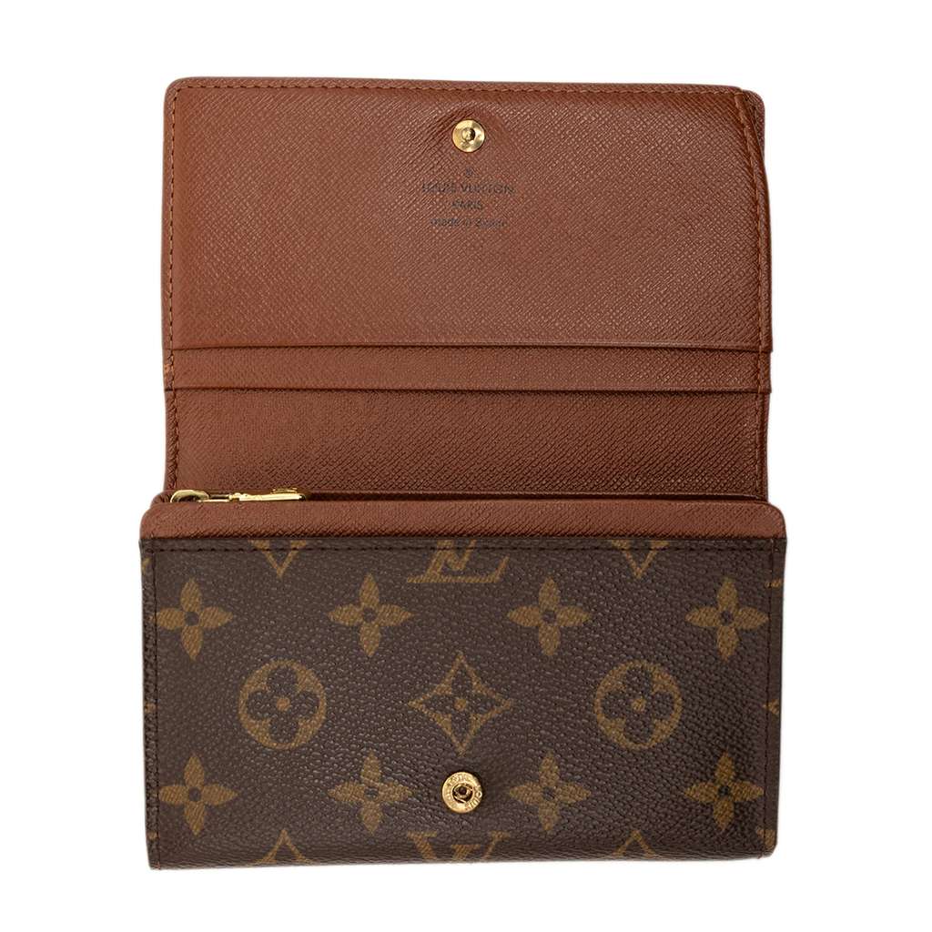 Louis Vuitton Monogram Porte Monnaie Billets Tresor Wallet - 4