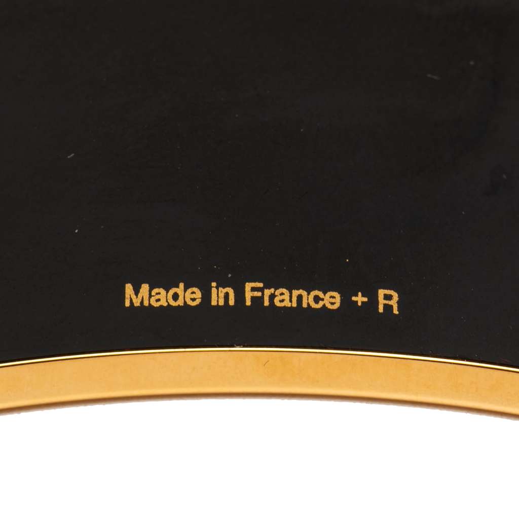 Hermès Wide Enamel Grand Apparat Bangle - 5