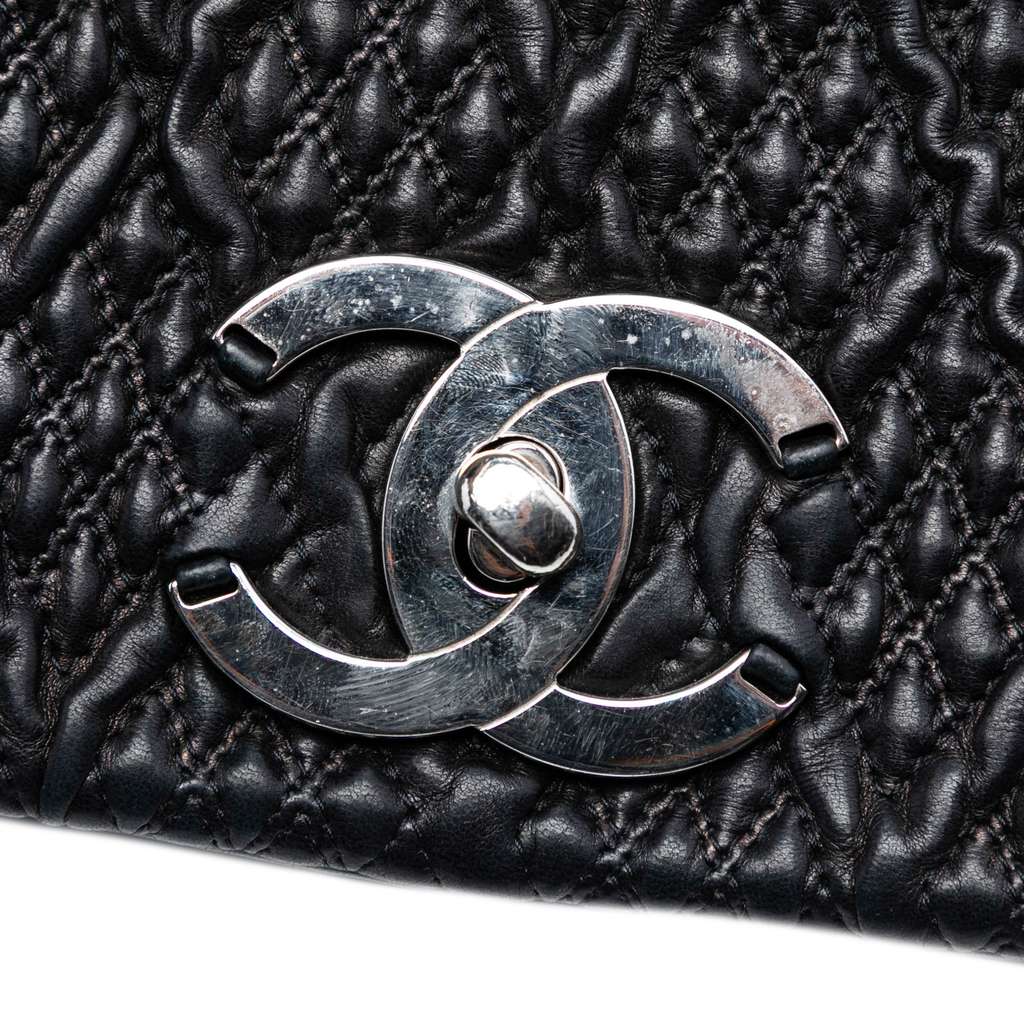 Chanel CC Quilted Astrakhan Single Flap - 5