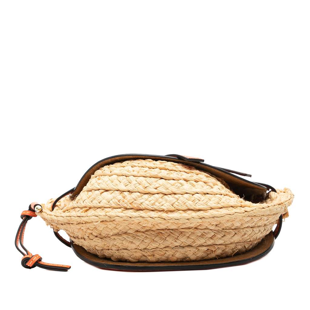 Loewe Medium Raffia Gate Crossbody - 3