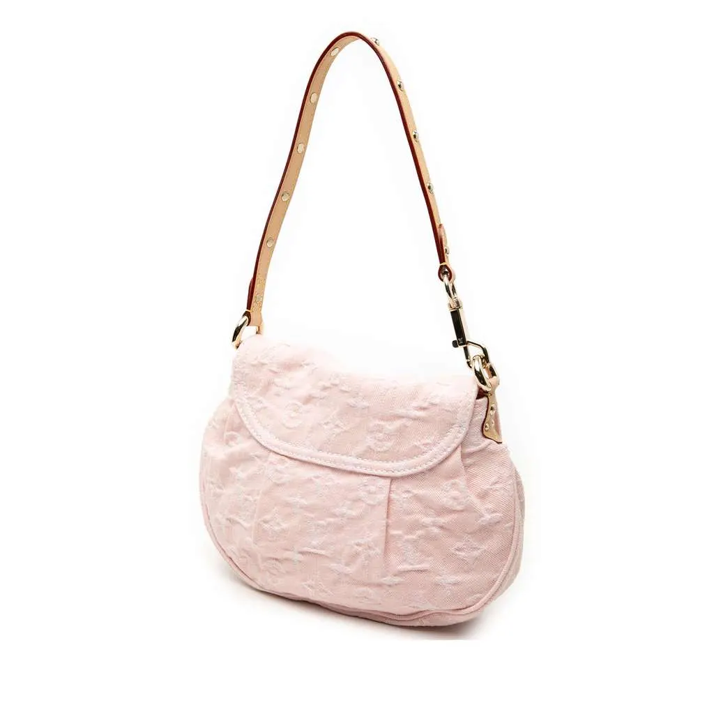 Louis Vuitton Monogram Denim Sunset Pink Denim Very good - Back View