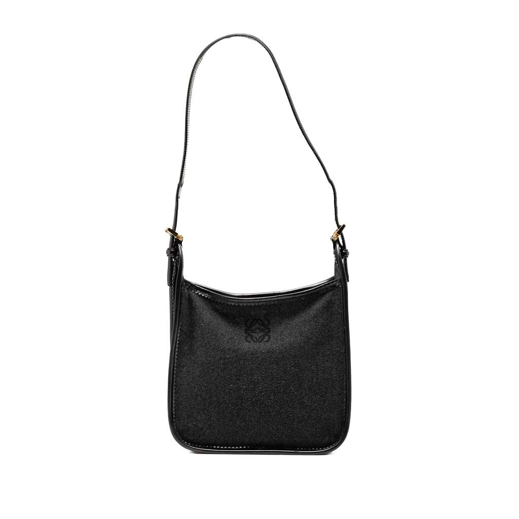 Loewe Wool Anagram Shoulder Bag