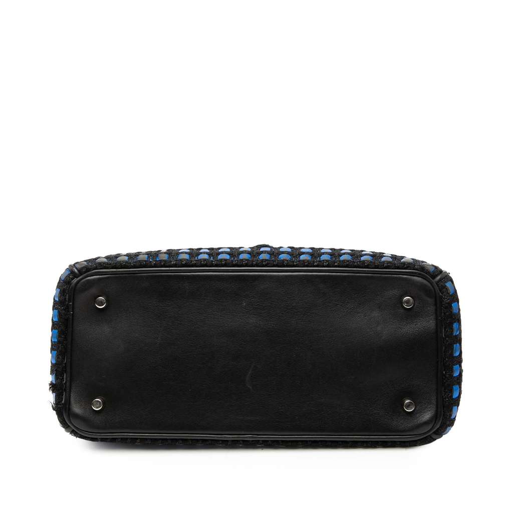 Dior Small Tweed Patch Diorissimo Tote - 3