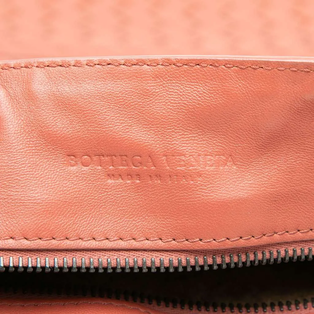 Bottega Veneta Nappa Intrecciato Tote Orange Leather Very good - Box View