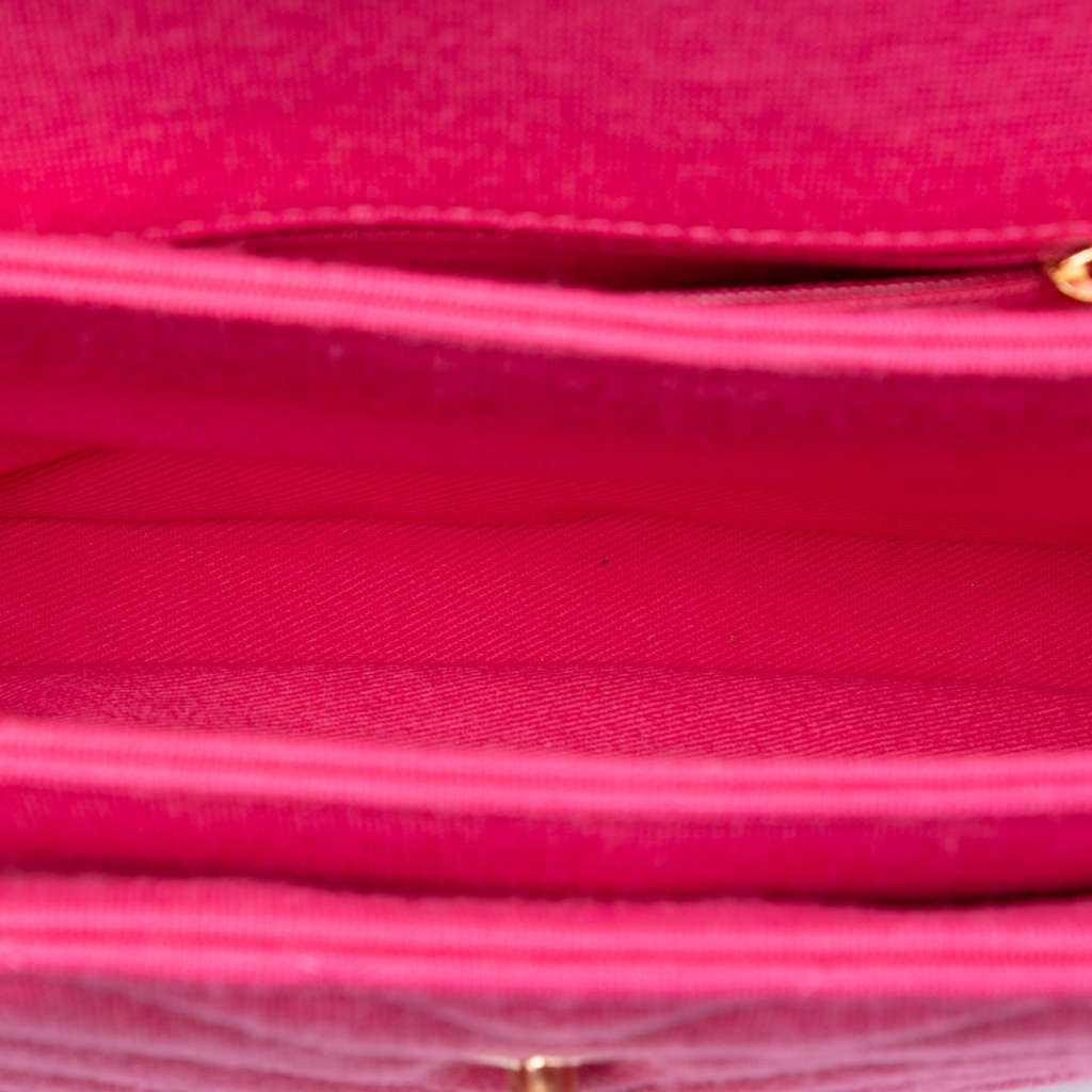 Chanel Small Chevron Jersey Trendy CC Top Handle Flap - 4